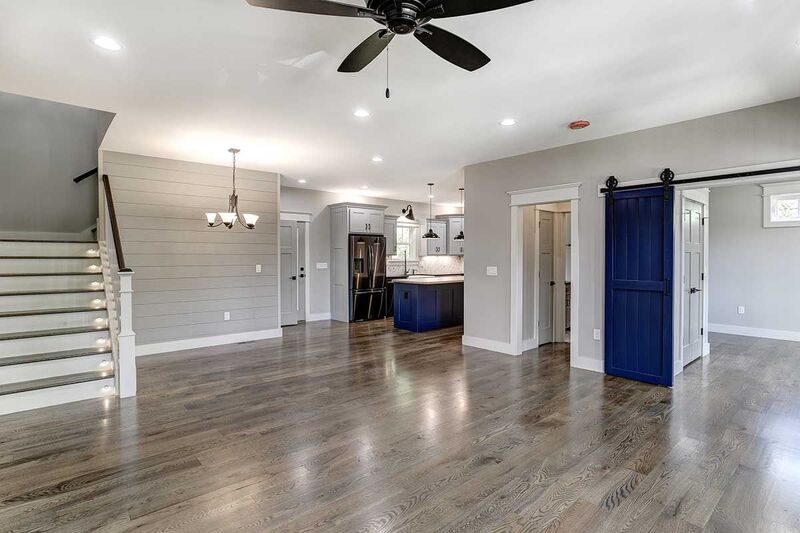 Custom interior living space by Wanoca Builders - photo 1