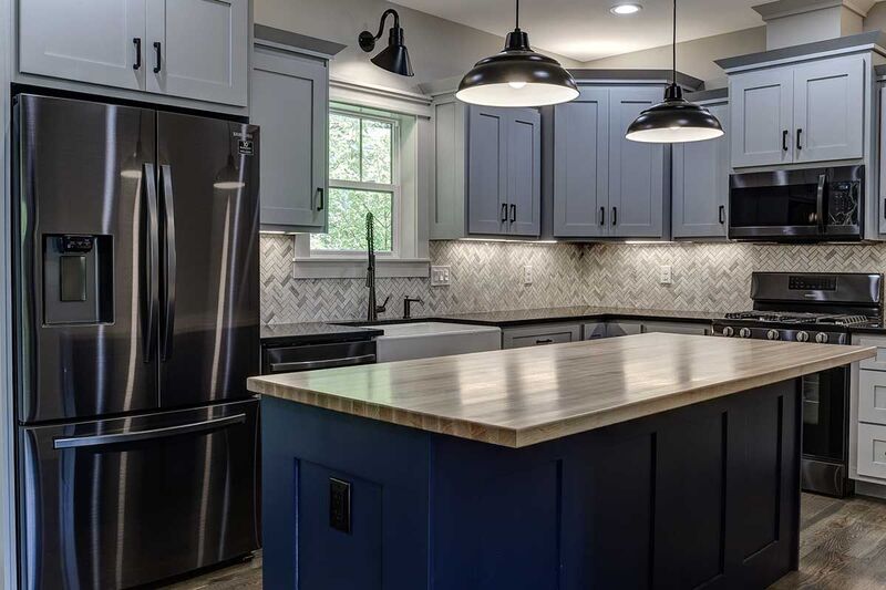 Custom kitchen by Wanoca Builders in Asheville, NC - photo 1