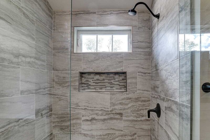 Custom bathroom by Wanoca Builders in Asheville, NC - photo 1